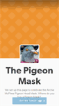 Mobile Screenshot of pigeonmask.com